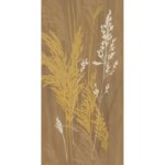 Декор настенный Azori Forest Pampas 1 31.5x63 см матовый цвет бежевый AZORI 588252002 Forest