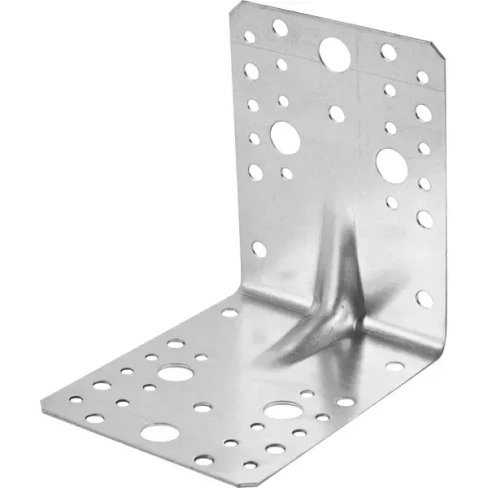 Уголок крепежный усиленный 130x130x100x1.8 мм
