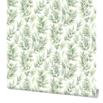 Обои флизелиновые Inspire Money Flower зеленые 1.06 м IS72026-17 INSPIRE IS72026-17 Money Flower