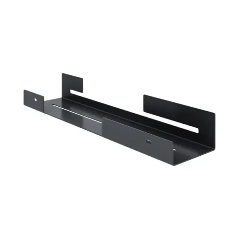 Полка для ванной Март Ferro 40x9.5x5.5 см сталь цвет черный МАРТ