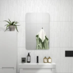 Плитка настенная Kerama Marazzi Сигма 20x60 см 1.2 м² матовая цвет белый геометрия KERAMA MARAZZI