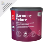Краска моющаяся элегантная Tikkurila Harmony Velure База А белая глубокоматовая 2.7 л TIKKURILA