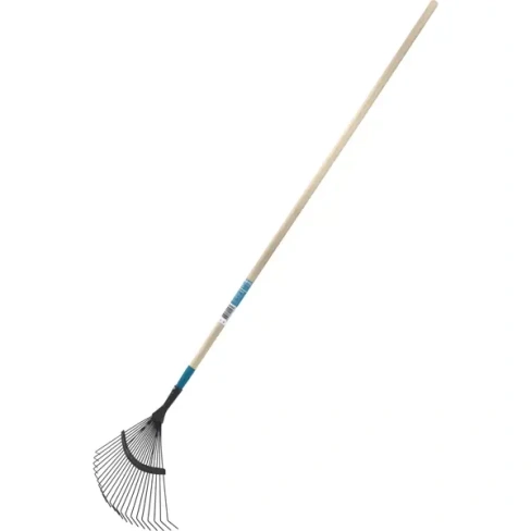 488764416 Грабли веерные Fiskars Plantic Light 22 зуба 176 см сталь с черенком FISKARS