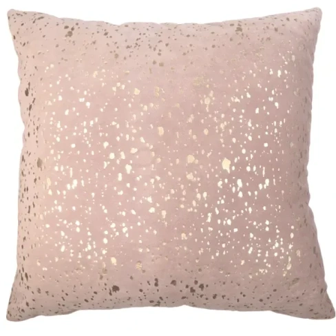 488765361 Подушка Голди 43x43 см цвет розовый иней LINEN WAY Нео-классика подушка декоративная