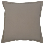 Подушка Азора 43x43 см цвет кофейный LINEN WAY Дизайнерский подушка декоративная