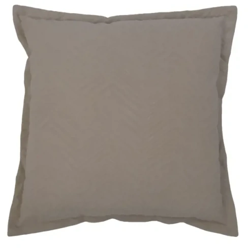 Подушка Азора 43x43 см цвет кофейный LINEN WAY Дизайнерский подушка декоративная