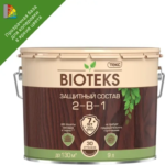 Антисептик защитно-декоративный Bioteks 2-в-1 База AD бесцветный 9 л TIKKURILA