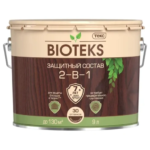 Антисептик защитно-декоративный Bioteks 2-в-1 палисандр 9 л TIKKURILA