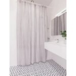 Штора для ванной Raindrops Tafta Crash 180x200 см полиэстер цвет белый RAINDROPS Tafta crash штора для ванной комнаты