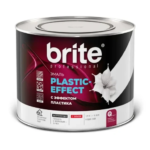 Эмаль Brite Plastic-Effect полуматовая цвет белый 1.9 кг BRITE