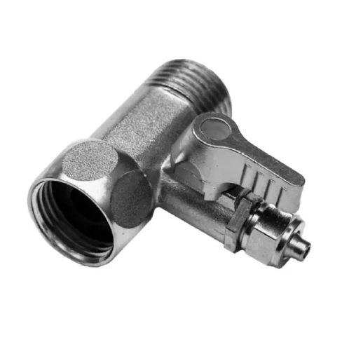 488766588 Кран шаровой с адаптером 1/2" - 1/4"
