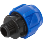 Муфта переходная ПНД Valfex ø1/2"х25 мм наружная резьба VALFEX