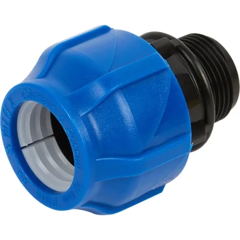 Муфта переходная ПНД Valfex ø3/4"х25 мм наружная резьба VALFEX