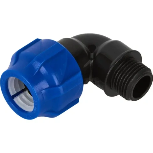 Отвод ПНД Valfex ø1/2"х20 мм наружная резьба VALFEX