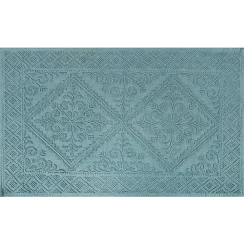 488767202 Коврик для ванной комнаты Аквалиния Vintage 50х80 см цвет синий АКВАЛИНИЯ - Vintage