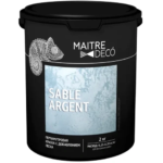 Краска декоративная Maitre Deco Sable Argent 2 кг цвет серебристый MAITRE DECO