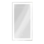 Шкаф зеркальный подвесной Montero Black LED с подсветкой 35х65 см цвет черный