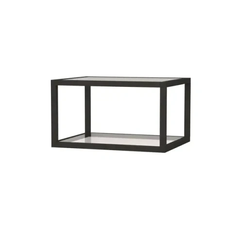 Каркас навесной Delinia ID 45x26.6x35 см алюминий цвет чёрный DELINIA Полка-каркас для кухни