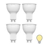 Набор умных ламп светодиодных Yeelight GU10 200-240 В 5 Вт спот прозрачная 350 лм теплый белый свет для диммера