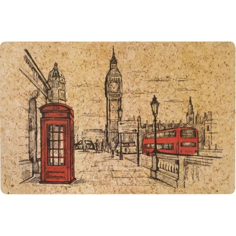 Салфетка London пробка 44х28.5 см REMILING