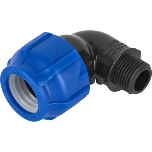 Отвод Valfex ПНД 25х1/2" наружная резьба VALFEX