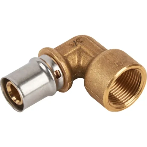 Угольник Stout внутренняя резьба 3/4"x20 мм латунь STOUT SFP-0010