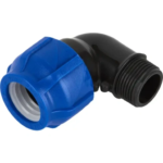 Отвод ПНД Valfex ø3/4"х25 мм наружная резьба VALFEX