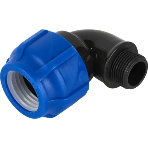 Отвод ПНД Valfex ø3/4"х32 мм наружная резьба VALFEX