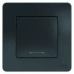 Выключатель встраиваемый Schneider Electric Blanca 10 А 1 клавиша цвет антрацит SCHNEIDER ELECTRIC
