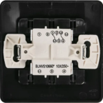 Переключатель встраиваемый Schneider Electric Blanca 2 клавиши цвет антрацит SCHNEIDER ELECTRIC