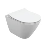 Унитаз подвесной Cersanit City Oval безободковый CERSANIT Easy Подвесной унитаз CITY OVAL Clean On DPL