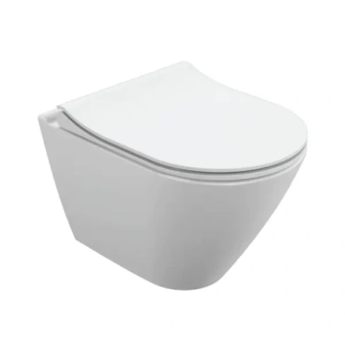 Унитаз подвесной Cersanit City Oval безободковый CERSANIT Easy Подвесной унитаз CITY OVAL Clean On DPL