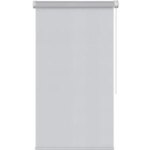Штора рулонная Inspire Шантунг 80x160 см серая INSPIRE Рулонная штора Шантунг
