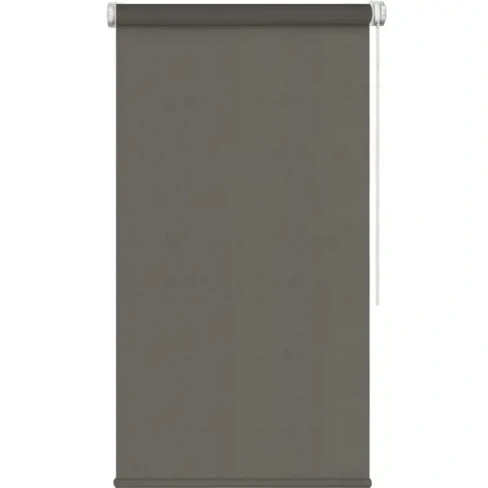 Штора рулонная Inspire Шантунг 60x160 см коричневая INSPIRE Рулонная штора Шантунг