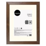 Рамка Inspire Ebro 30x40 см цвет темный дуб INSPIRE