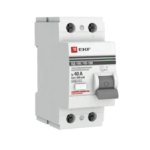 УЗО EKF ВД-100 2P 40 А 300 мА 4.5 кА АС elcb-2-40-300-em-pro