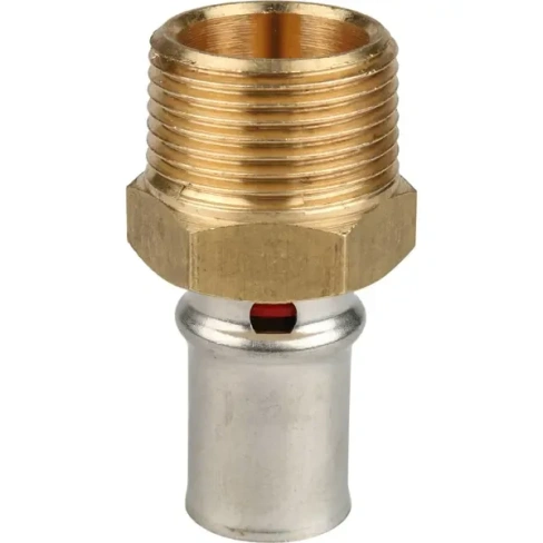 Переходник Stout наружная резьба 3/4"x16 мм латунь STOUT SFP-0001
