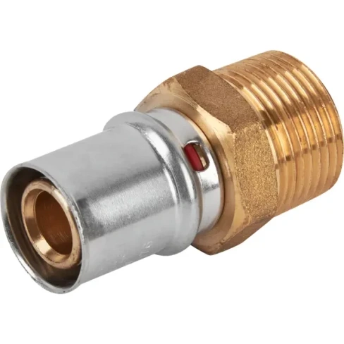 Переходник Stout наружная резьба 3/4"x20 мм латунь STOUT SFP-0001