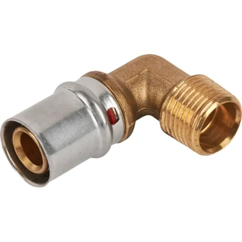Угольник Stout наружная резьба 1/2"x20 мм латунь STOUT SFP-0011
