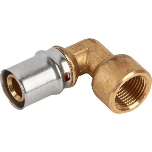 Угольник Stout внутренняя резьба 1/2"x20 мм латунь STOUT SFP-0010