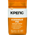Клей для плитки Крепс Усиленный Pro 5 кг КРЕПС