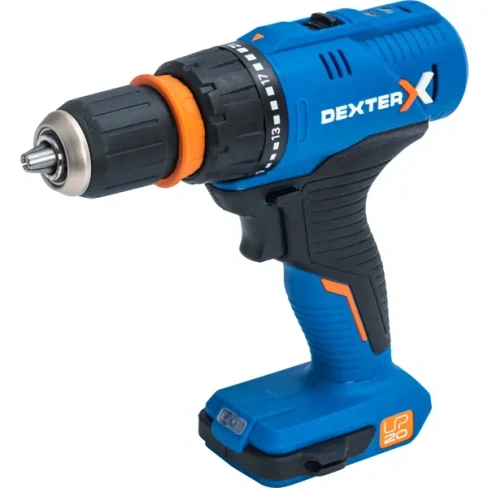 Дрель-шуруповерт аккумуляторная Dexter 5 20 В Li-ion
