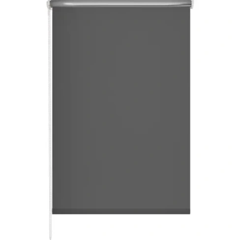 Штора рулонная блэкаут Silver 50x175 см темно-серая GARDEN BLACKOUT Silver Рулонная штора