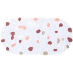 Коврик для ванной Gromell Terrazzo противоскользящий 67х34 см цвет белый GROMELL