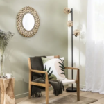 Зеркало декоративное Inspire Utaka D55 цвет черный INSPIRE