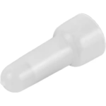 Заглушка КИЗ-1 2.8 мм цвет белый 10 шт.
