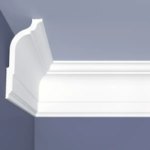 Плинтус потолочный полистирол под светодиодную ленту Bello Deco С 14/130 белый 60x130x2000 мм BELLO DECO