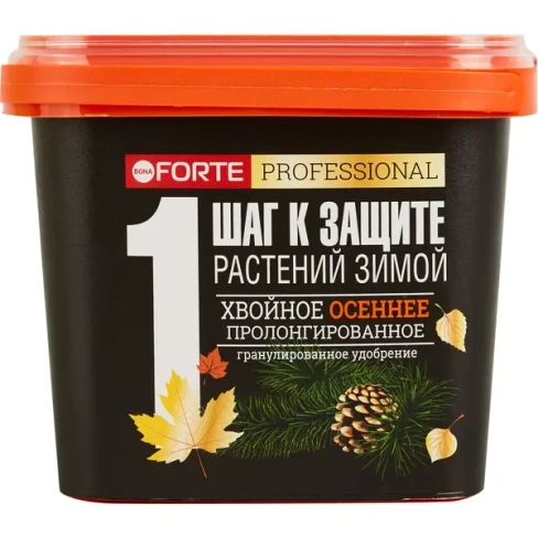 Удобрение хвойное осеннее с кремнием 1 л BONA FORTE