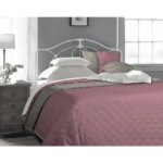 Покрывало Melissa 200x220 см микрофибра стеганая цвет розовый/серо-коричневый MELISSA Покрывало Покрывало стеганное