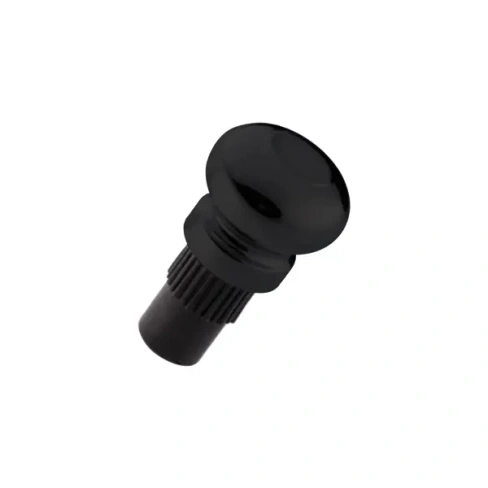 Заглушка для рейлинга Lemax 4.7x2.7x2.7 см цвет черный LEMAX